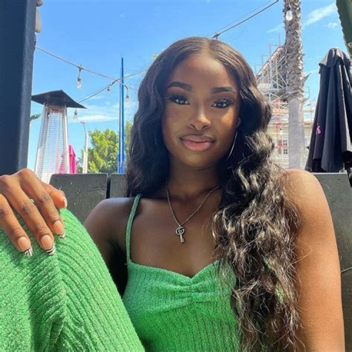 Coco Jones’s Instagram profile post “Your lucky charm 🍀” in 2022