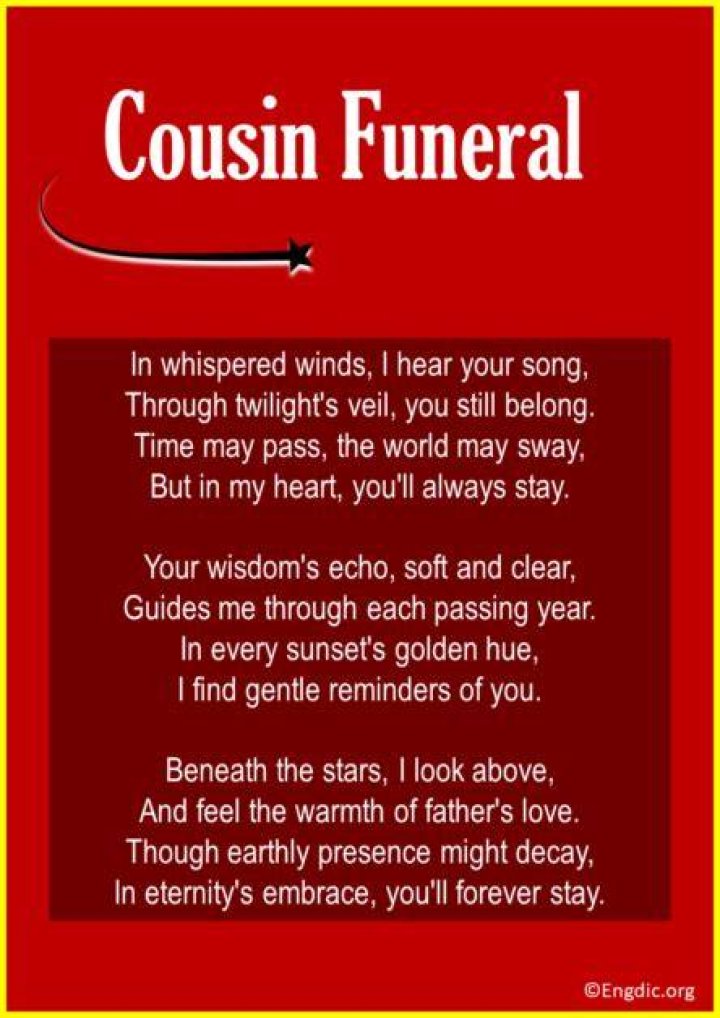 Discover Cousin That Passed Away Quotes