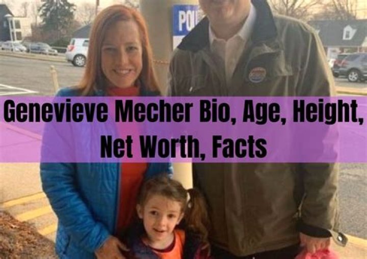 Genevieve Mecher Bio Facts About Jen Psaki's Daughter