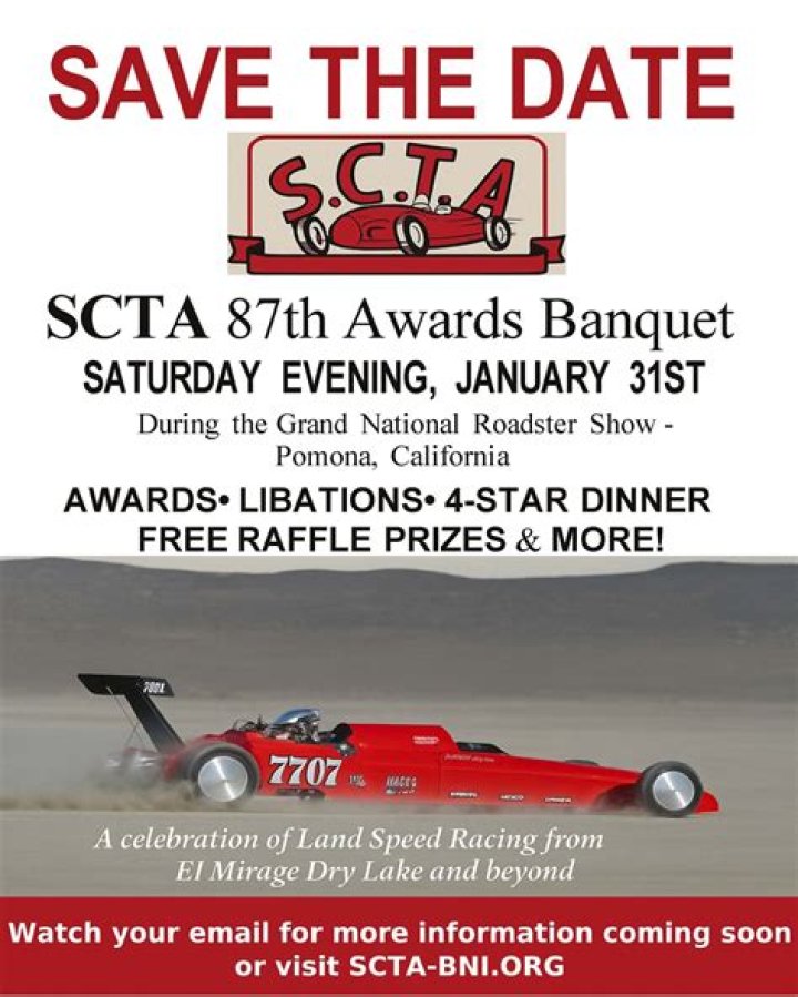 S.C.T.A Awards Banquet