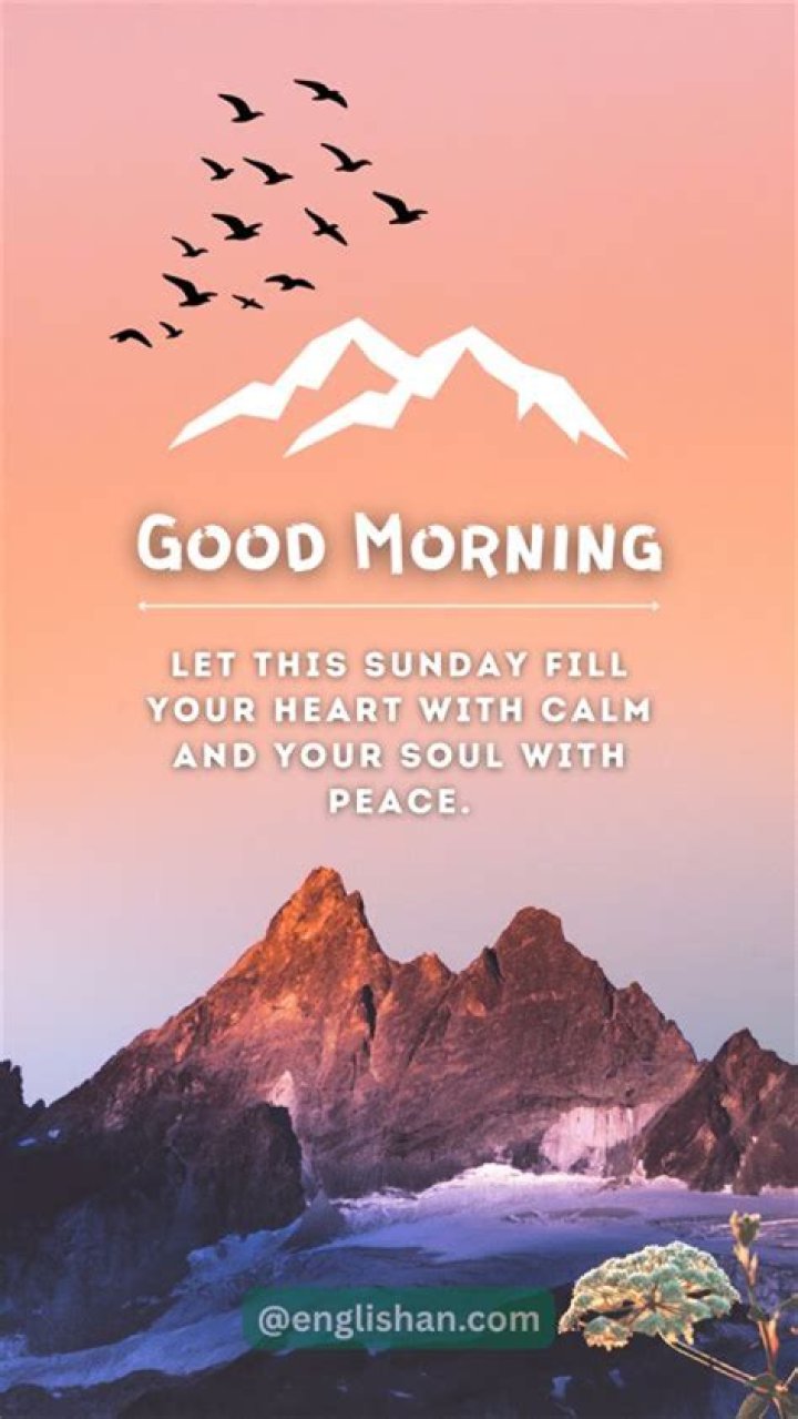 Unlock The Power Of Inspirational Good Morning Sunday Messages For A Brighter Week