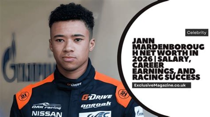 Unveiling The Wealth And Success Of Jann Mardenborough